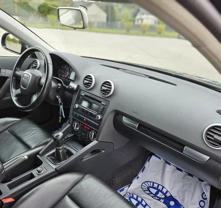 Audi A3 cena 28900 przebieg: 192000, rok produkcji 2010 z Chęciny małe 497